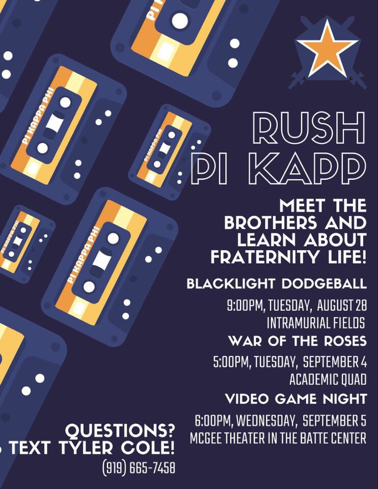 Make sure to get out to all of these events this week!