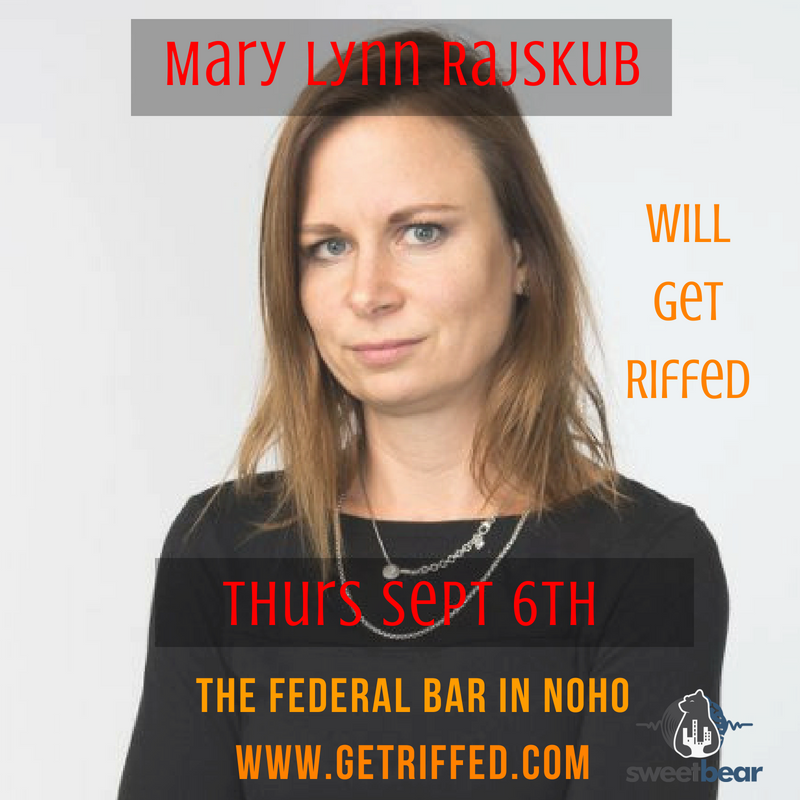 sweetbearrocks's tweet photo. @MaryLynnRajskub  will GET RIFFED Thursday September 6th at @TheFederalNoHo ! Reserve your table seats NOW before they're GONE: https://t.co/DSZmaeUsDE #sweetbearproductions #getriffed #thefederalnoho #lacomedy #lamusic https://t.co/CfMQ2bdnId
