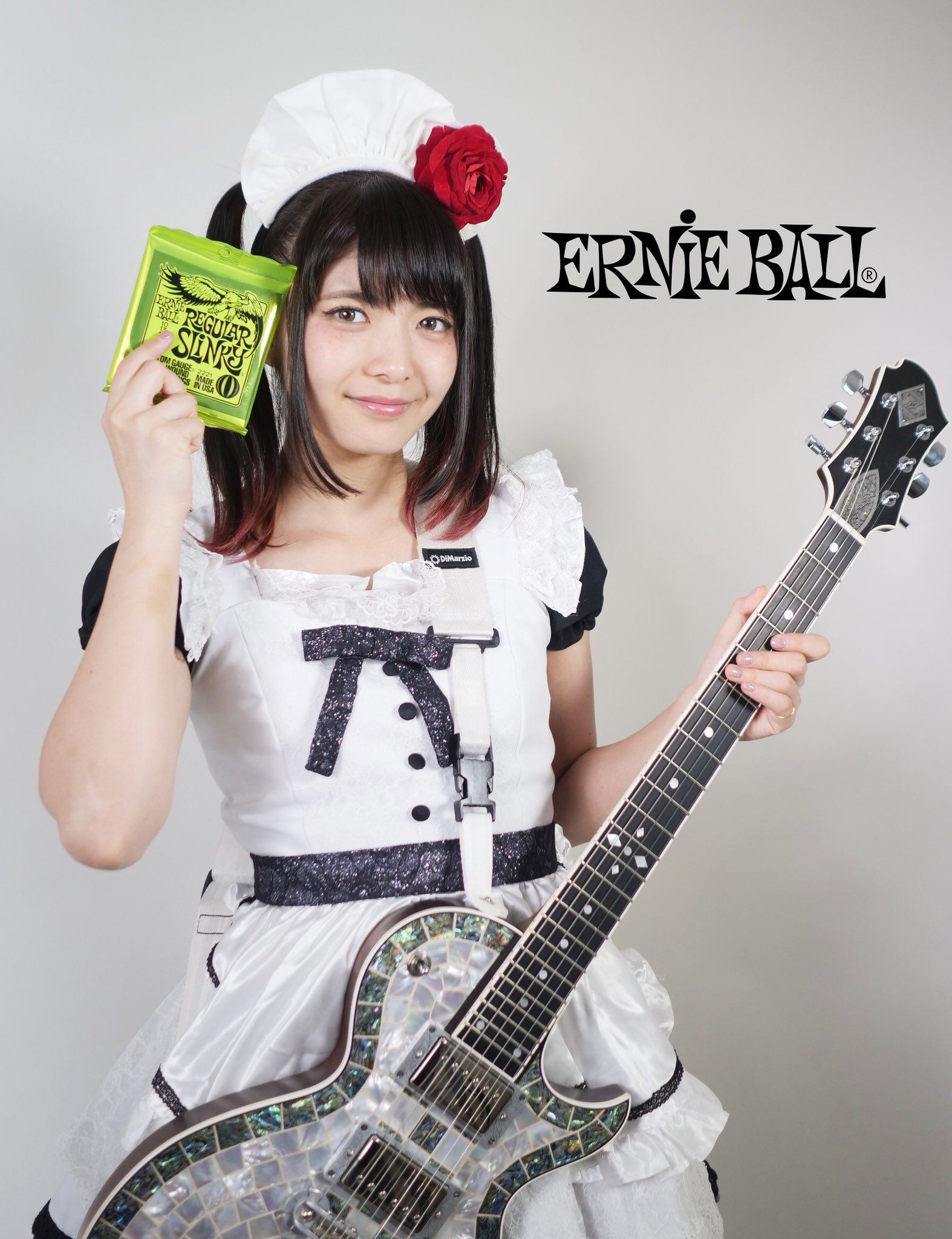 BAND-MAID 小鳩ミク ギターピック 本人使用 末永く BAND-MAID 小鳩ミク ギターピック 本人使用 末永く