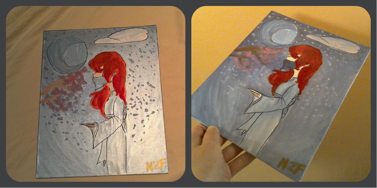NinjagoZaneFan's tweet photo. A watercolor painting I did of Seliel not too long ago.
It was mostly to test out some new watercolor sets I got which were opaque watercolors and metallic watercolors :D
Hard to see so I included 2 angles.
~ #lego #legoninjago #ninjago #ninjagoseliel #seliel #NZFart #myart ~ 🌘 https://t.co/wsveT3U7Ik