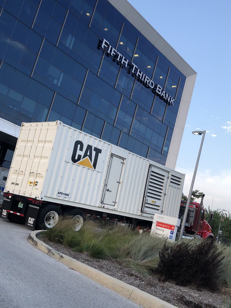 tancakb's tweet photo. When our customers trust us to handle a major water loss job. Supplying temporary power, desiccant dehumidification and temporay air conditioning. All on a beautiful Indiana Sunday with @MacAllisterInc! #POWERSYSTEM https://t.co/WWjx2ijZgi