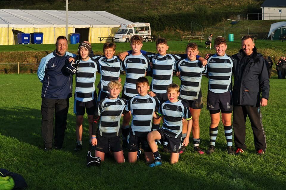 Shezabelle13's tweet photo. HUGE well done to these U14’s boys who play rugby for Narberth and @YsgolGreenhill WINNERS of the @Aberaeronsevens on Friday!        Well done Alfie, Max, Brad and Archie! https://t.co/uBQ6fgMwSM