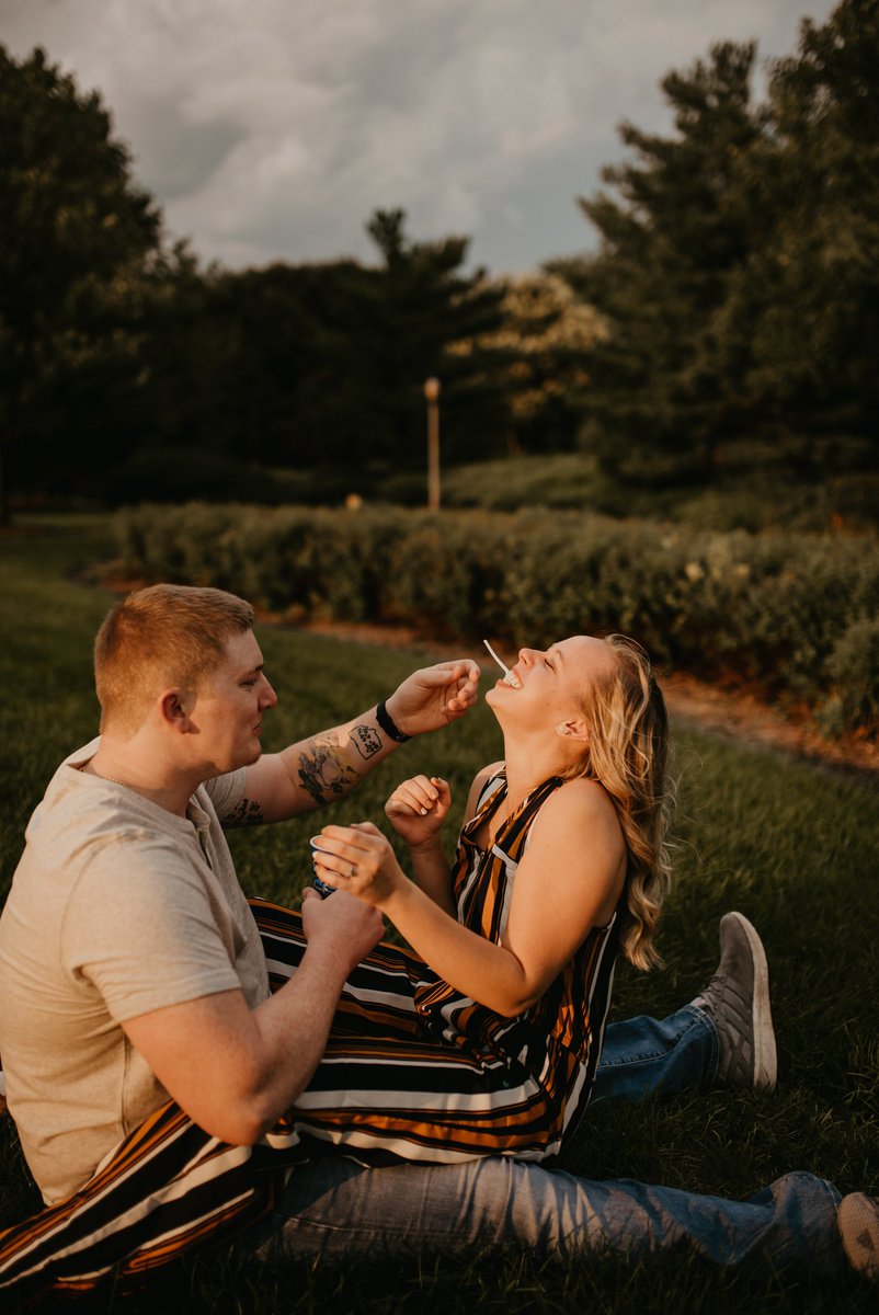 A preview of what it will be like being fed cake at our wedding #engagementpictures #mmphotography
