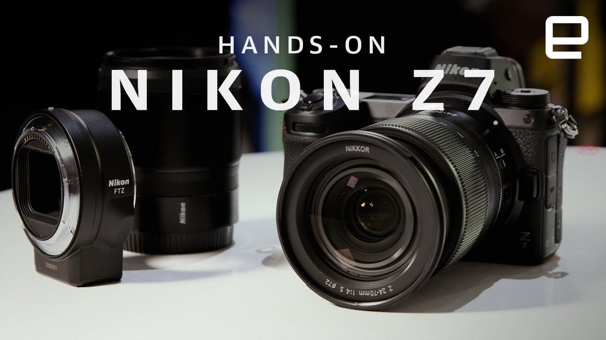 A closer look at Nikon's Z7 flagship mirrorless camera: