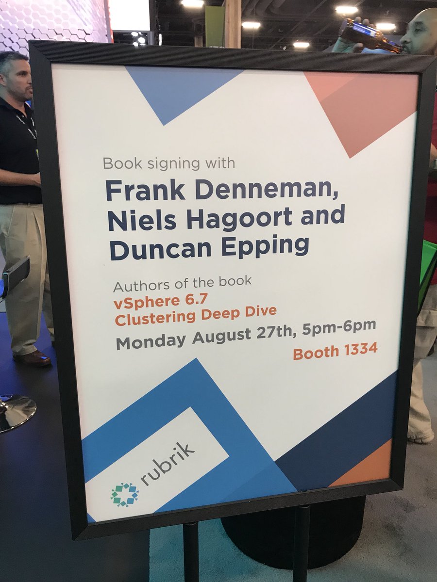 FrankDenneman's tweet image. Be there Tomorrow /cc @DuncanYB @NHagoort @rubrikInc