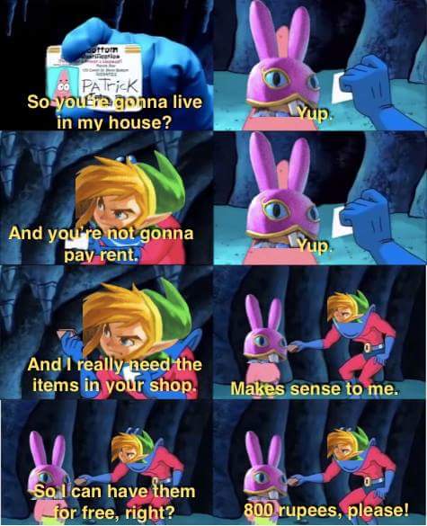 OHH NO YOU WON'T *Manray rage* (facebook.com/LoZmemes/)