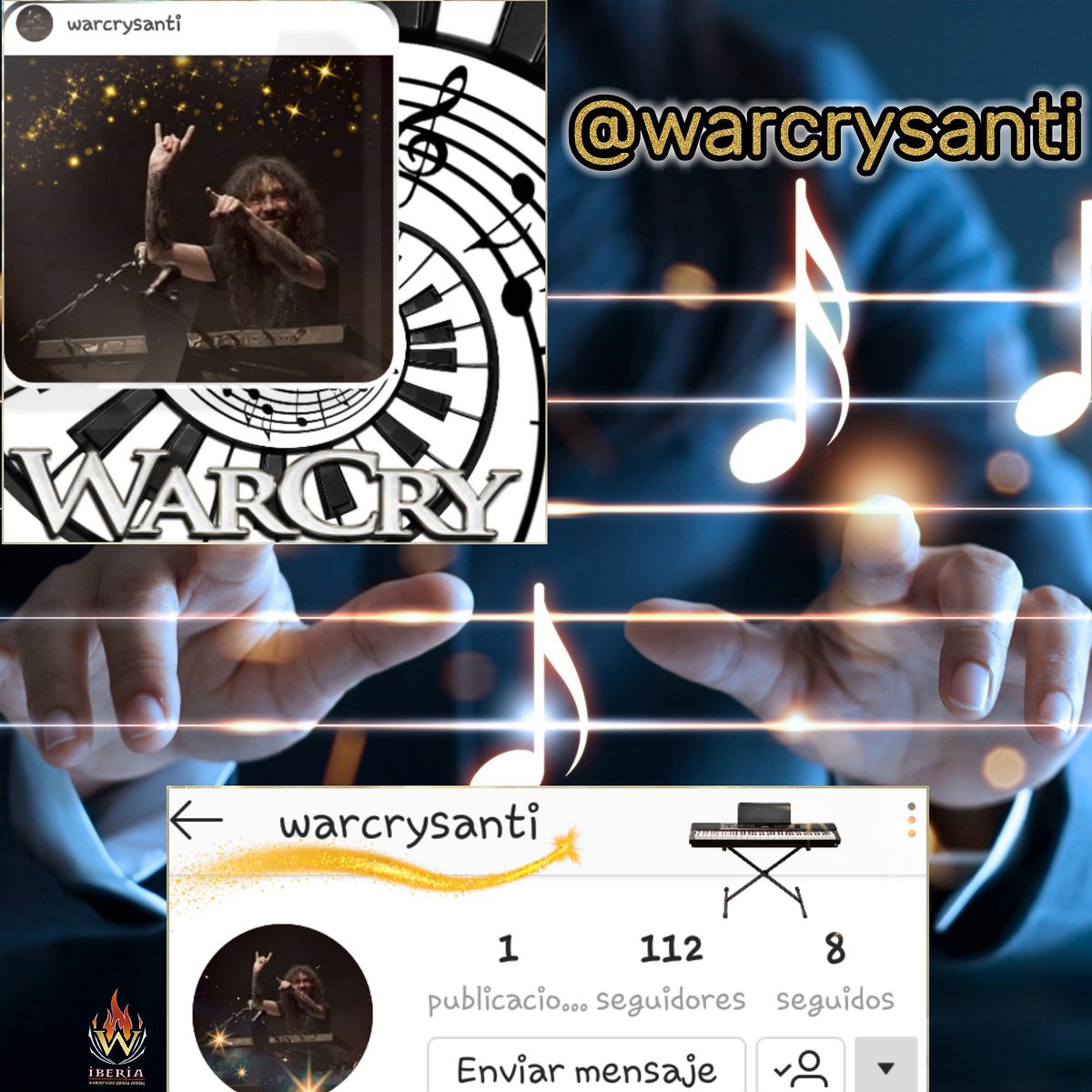😊SANTI NOVOA ya tiene su cuenta de #Instagram 😍
Así que... a seguirlo se ha dicho😁 su cuenta es⤵️
⭐ @warcrysanti ⭐
Nuestros muchachos de <a href="/WarCryOficial/">WarCry Oficial</a> se suman a todas las redes 😍 que lindo!!! 
#WarcryRules #Warcry #SantiNovoa #UnAmor #UnGrande
#YoSoyDeWarcry 🎶🎼🔥💘