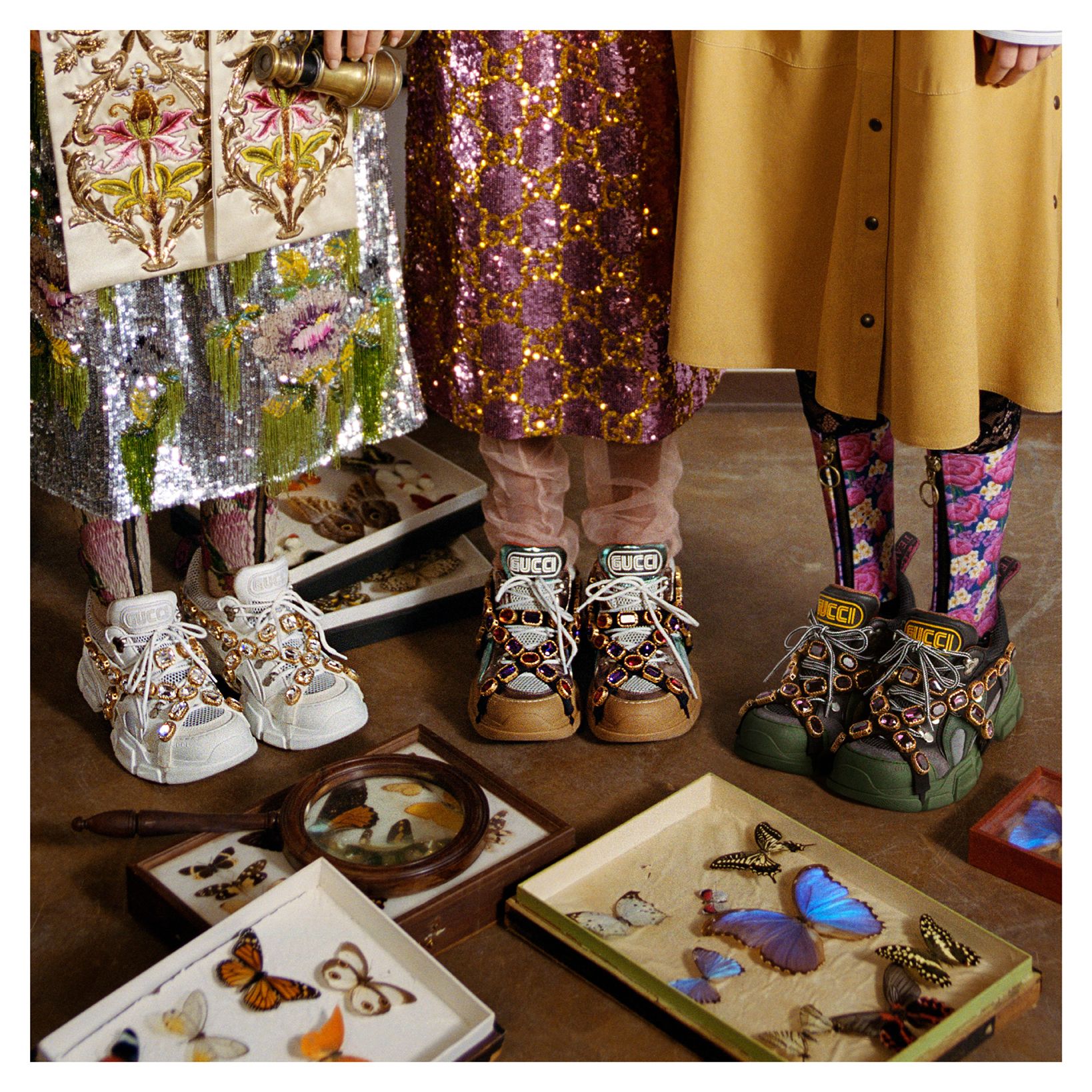 GUCCI JAPAN on Twitter: "ハイキングシューズからインスピレーションを得た、#GucciFW18 コレクションの新作