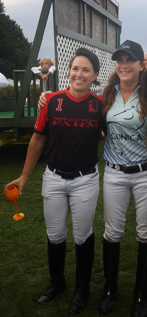 CindySwab7's tweet photo. It was great to see these two amazing women compete today at the East Coast Open @GreenwichPolo #postagestampfarm #iconica #polo https://t.co/7Uraa2k0g8