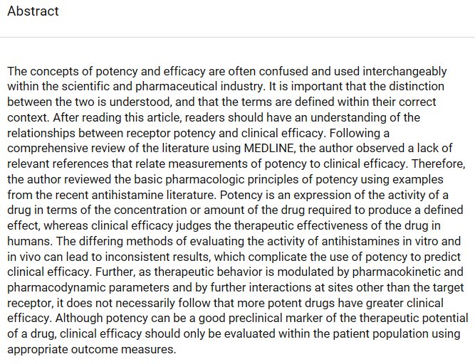 NuckChorris16's tweet photo. A journal article shows how @SGottliebFDA and the @US_FDA misunderstand the difference between receptor potency and efficacy. @DEAHQ
"Does potency predict clinical efficacy? Illustration through an antihistamine model"
DOI: 10.1016/S1081-1206(10)61904-7
#KeepKratomLegal https://t.co/q9KBEsUPOE