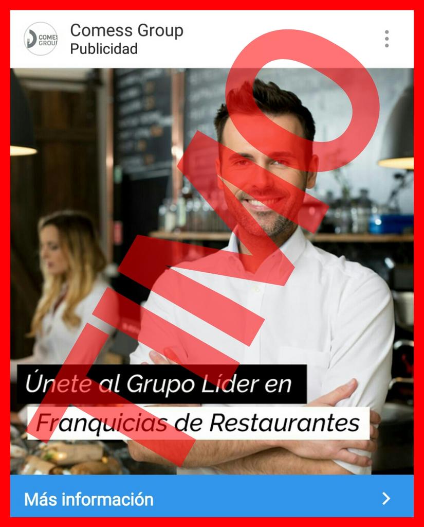noepernia's tweet photo. La franquicia española Lizarran de #Comessgroup gasta un dineral en publicidad tratando de limpiar la mala reputación que se ganó a punta de estafar a sus franquiciados #Lizarran #franquicias #España #fraude https://t.co/NvnlmLqJQG