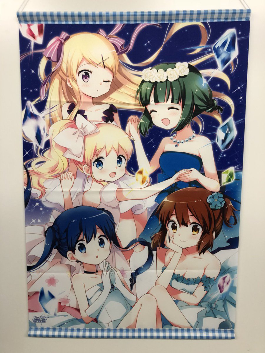 きんいろモザイク メロンブックス B0タペストリー 描き下ろし-