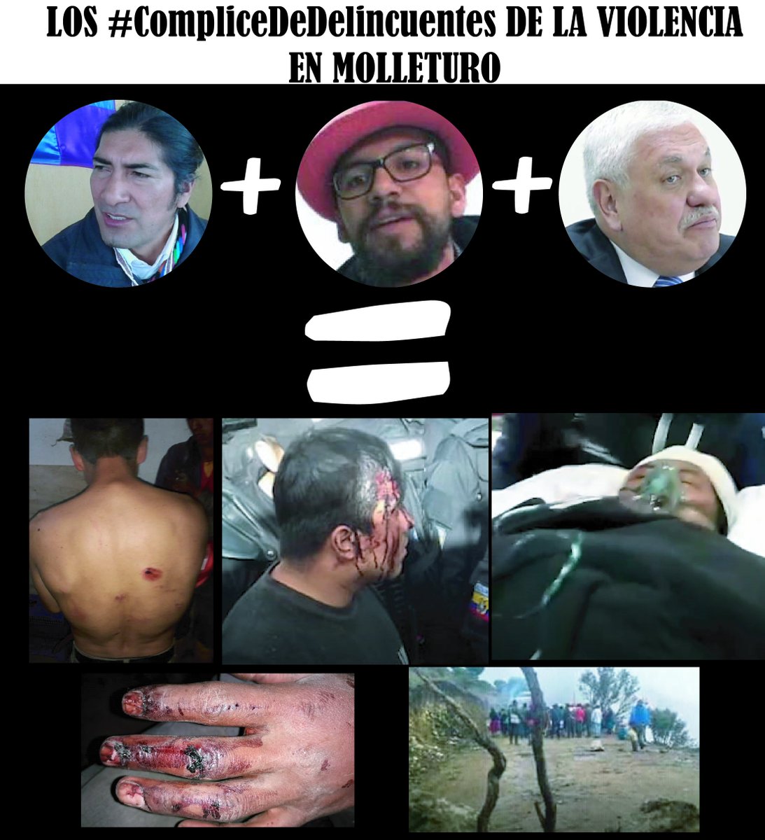 Fernand59212204's tweet photo. Ser #YasunidosTerroristas es un significado de vergüenza, si eres amigo de estos eres #CompliceDeDelincuentes FUERA DE #MOLLETURO INFELICES https://t.co/oyoWh1CO5R