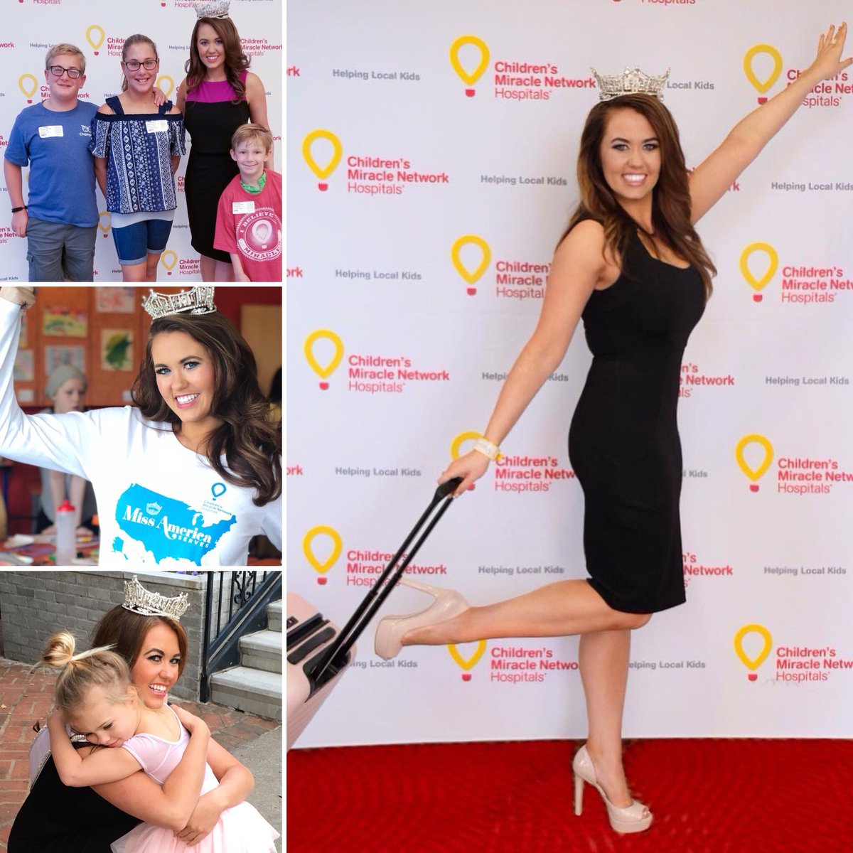 👑 <a href="/MissAmerica/">Miss America</a> <a href="/CaraMund/">Cara Mund</a> to visit Walmart 5610 San Bernardo in support of the outstanding efforts made by employees who raised $117K for Children’s Miracle Network. 4 the past 3 years store #554 has been recognized as the top store nationwide to raise the most funds. #HolaLaredo