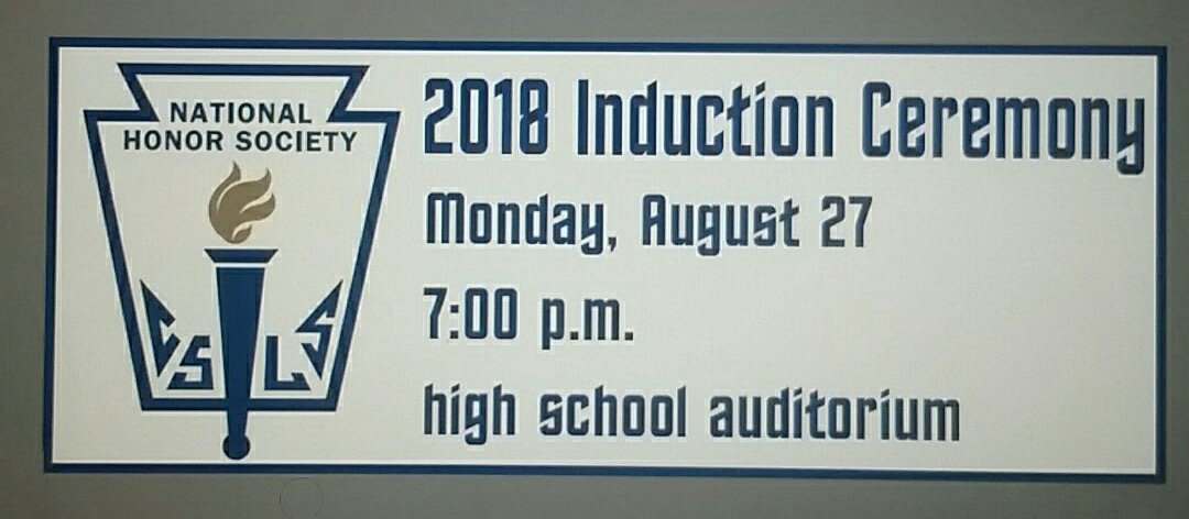 AugustaHSnews's tweet image. New National Honor Society members will be inducted Monday night.