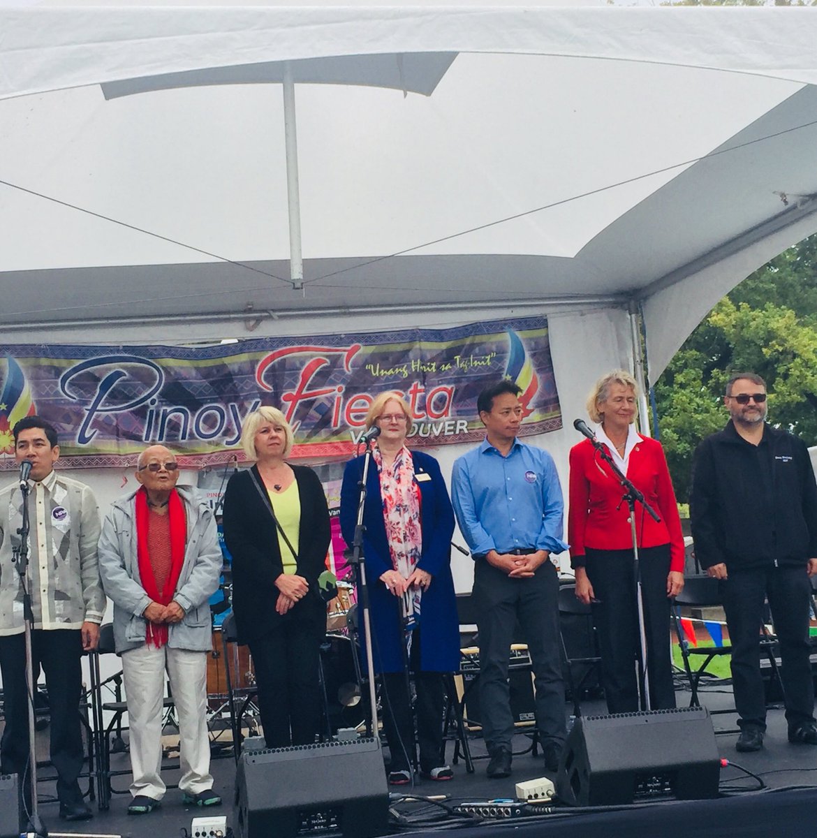 KenSimCity's tweet photo. Thoroughly enjoying the opportunity to connect with event attendees and our own @jojo_quimpo organizing this event in its 9th year! #PinoyFiesta #Vancouver https://t.co/cGrXJANt2S