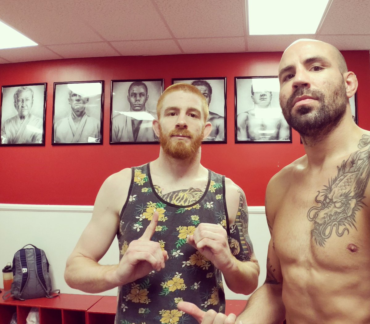 Bcckpsck's tweet photo. Some next level #SecretSquirrel #10thPlanet π₯ going down in the #Lab with my brother @kevinberbrich
We snatchin up necks and limbs with #GodOfWar intentions! ππͺ
No #Soul is safe when up against these #MindBottling abilities. π
#UFC #MMA #10p4l #LiborioLegacy #MejiroGym https://t.co/IIjEwpc0Hw