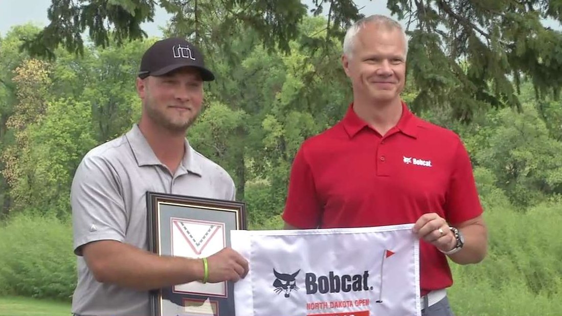 KVRRSports's tweet photo. VIDEO - @KevinStanek Wins Rain Shortened Bobcat Open | KVRR Sports
https://t.co/vsuQ5Xk8Bt https://t.co/zWEwb2e5SC
