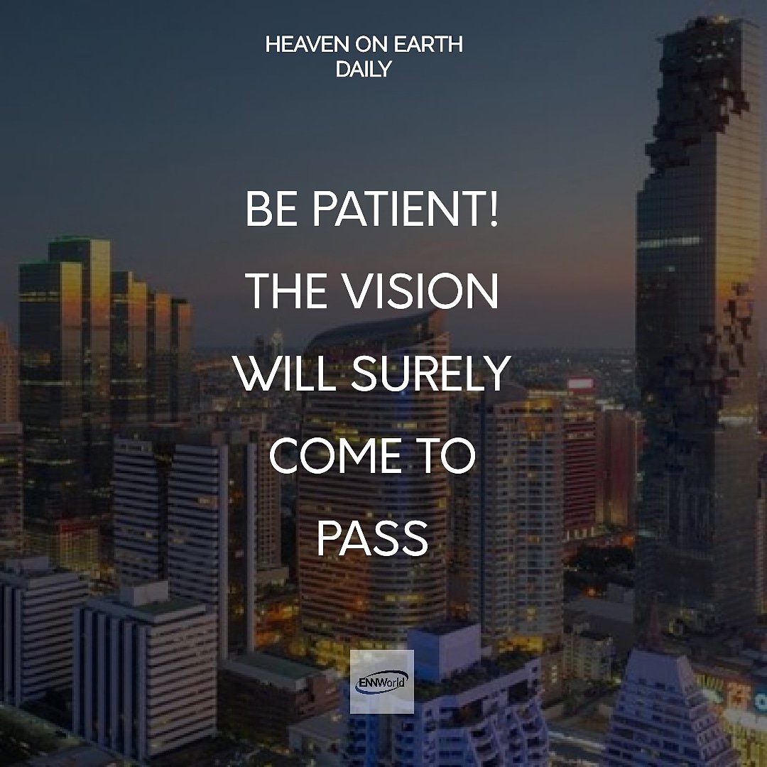 neworldagents's tweet photo. HEAVEN ON EARTH DAILY
"And the Lord said to me, “Write my answer on a billboard, large and clear, so that anyone can read it at a glance and rush to tell the others.
•
•
•
#HeavenOnEarthDaily #ENNWorld 
(1/3) https://t.co/nLrDHc8lib