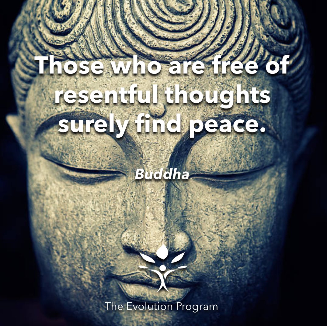 evolutionprogrm's tweet photo. #mondaymorning #those #free #resentful #thoughts #surely #find #peace #buddha @buddha #inspirationalquotes #forgiveness #acceptance #evolution #theevolutionprogram https://t.co/yca4EvCnK8