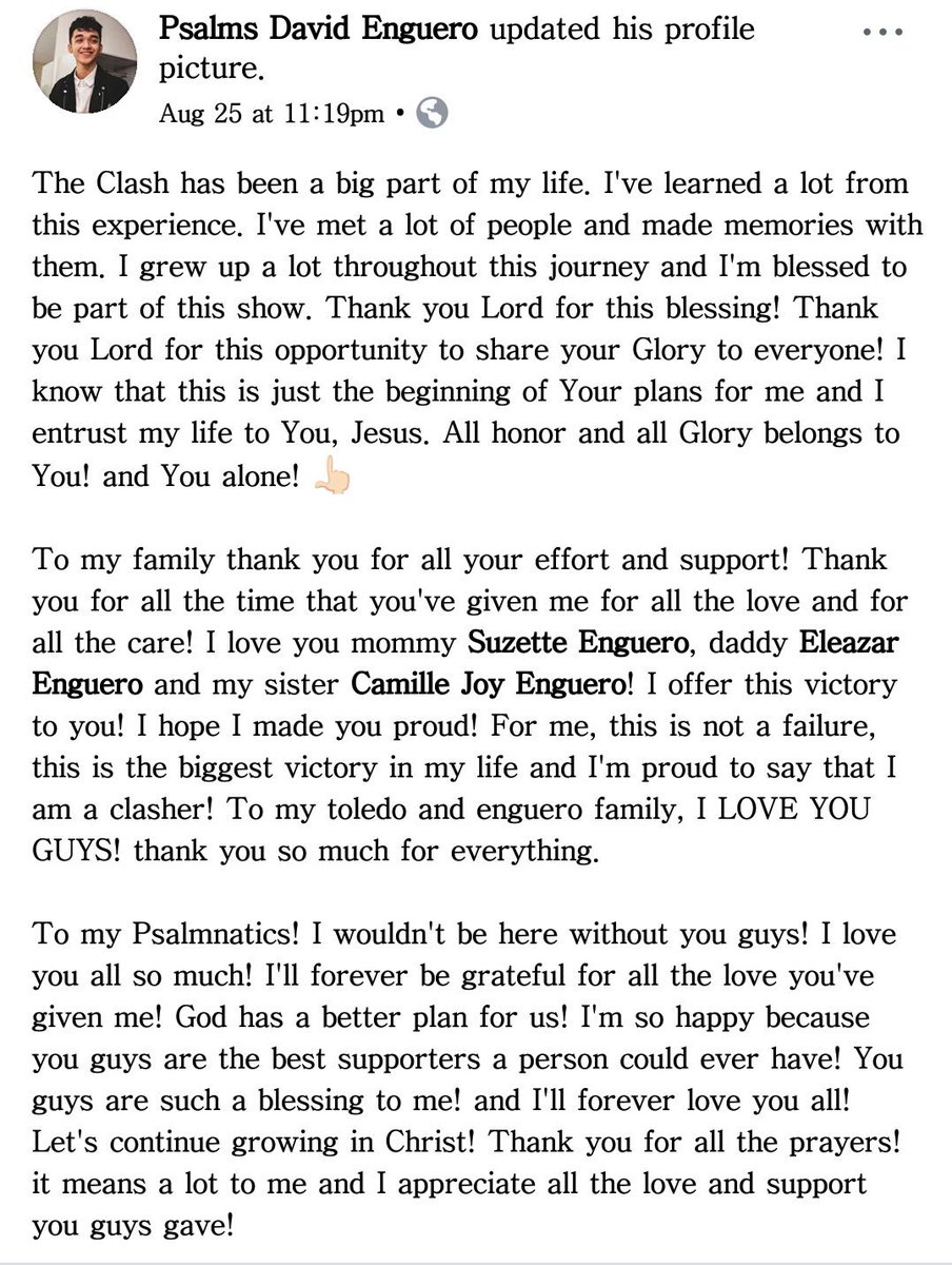 TeamPSALMS's tweet image. Sa mga di pa nakabasa guys 😊😊 We love you @ImPsalmsDavid