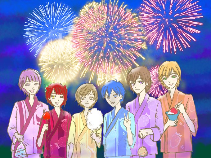 苺色夏花火のtwitterイラスト検索結果 古い順