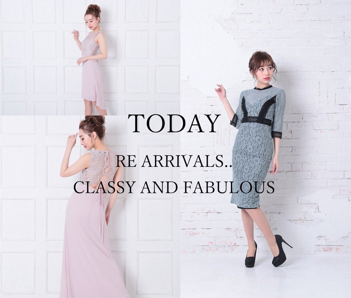 Classy_Fabulou5's tweet photo. \本日18:00より/
完売商品を再入荷❤️👗
リクエストを多数の
あの人気ドレスを数量限定で再入荷💛
公式アプリもしくは公式サイトから
チェックしてみてくださいね💛
🛍https://t.co/bmoLxA3lc8
#dress #code #partycode
#おしゃれ #パーティードレス
#袖ありドレス #結婚式 #二次会 https://t.co/tGEnTliwTH