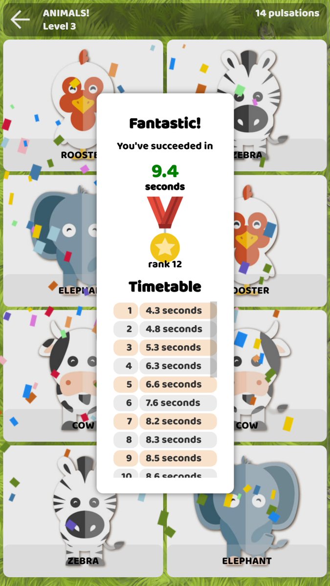 juanram0n's tweet image. Android Game: Finding couples, Animals! For kids mainly. Absolutely free and no advertising at all. So funny.
#androidgame #freegames #noadvertising #free #forkids #entertainment #androidapp 
#entertainment
goo.gl/YbMJDi