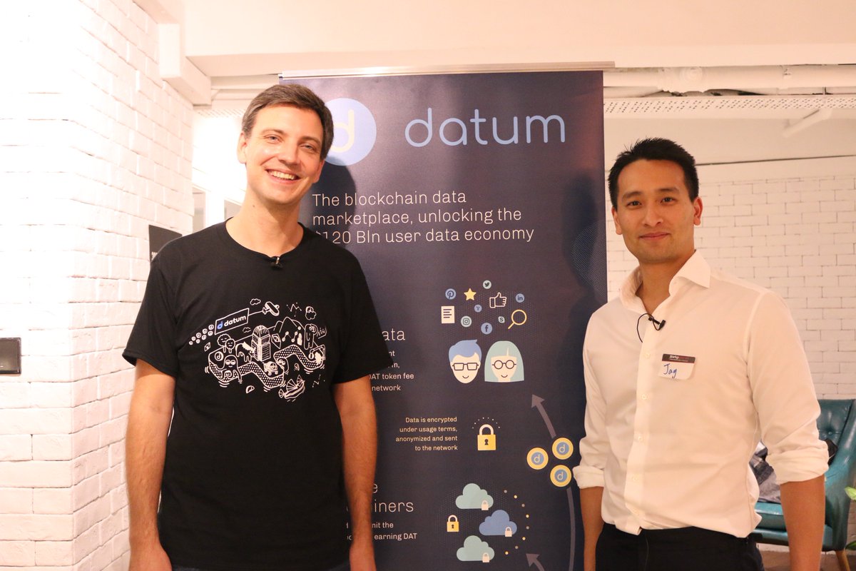 StartupGrindHK's tweet photo. #SGBlockchain Month with @RogerHaenni Co-founder & CEO of @datumnetwork #HK #blockchain #startup decentralized marketplace for social & IoT #data, powered by ETH, BigchainDB & IPFS⛓College dropout, fintech & healthcare startup founder, to raising $7.5M #ICO #DAT 🚀#StartupGrind https://t.co/MWGx0KXtWY