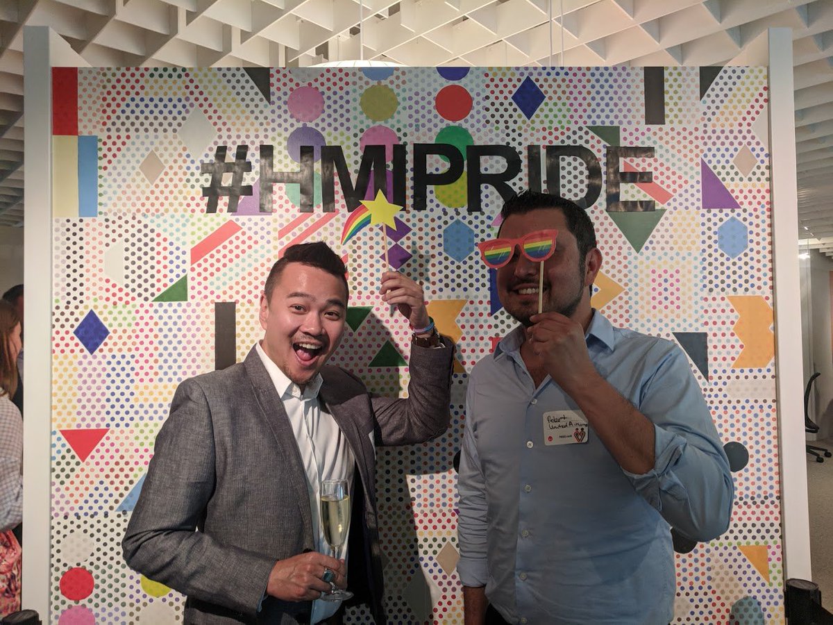CitywidePride's tweet photo. During #PrideMonth, @HermanMiller hosted the 9th Annual Pride in Every Color Networking Reception, one of our Citywide Pride events. Guests enjoyed beverages and networking in the company's Merchandise Mart showroom. Learn about our work: https://t.co/gzRCxJ7FTY #HMIPride https://t.co/A9GAScl90x