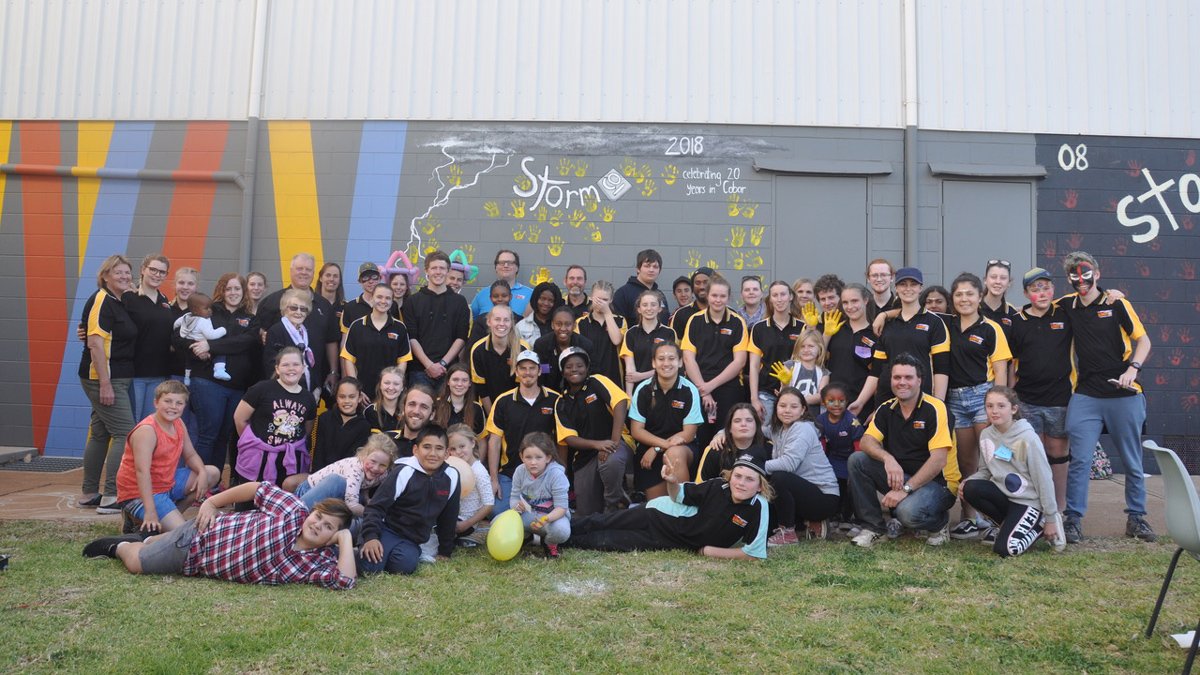 AdventistRecord's tweet photo. This year’s #StormCo trip saw @avondaleschool complete 20 years of service to the New South Wales town of Cobar. https://t.co/65QsIXYxfB https://t.co/FzSP537MPf