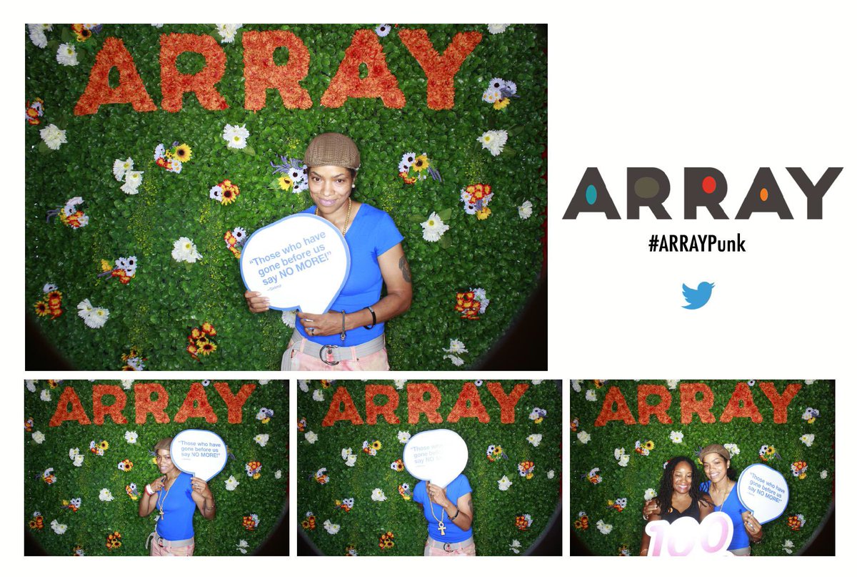 NancyVaz_Films's tweet photo. Take Your Place In Black Movie History!  Follow us at @arraynow #arraypunk https://t.co/B025c738ti
