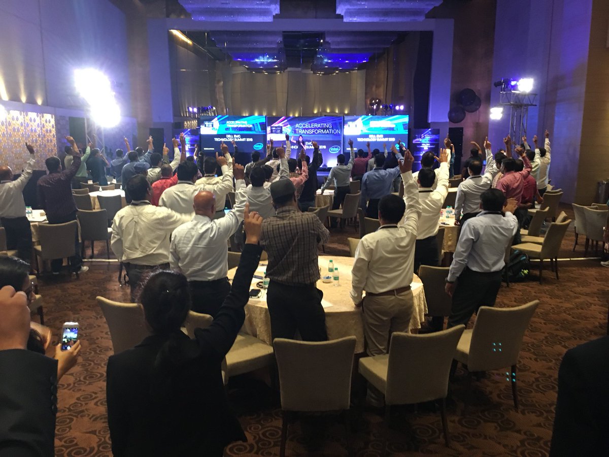marshalmanoj's tweet photo. #DellEMCTechnologySummit Accelerating Transformation in Hyderabad #selfiestart #TechnicalArchitectForum #GlobalAlliancesTeamIndia https://t.co/rR9ZASPYve