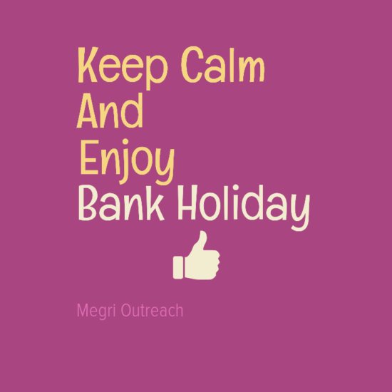 Keep Calm and Enjoy Bank Holiday
#summerbankholiday #enjoylongweekend #ukbloggers #ukinfluencers #bloggers #cheshirbloggers #englandbloggers #happiness #enjoyingholidays