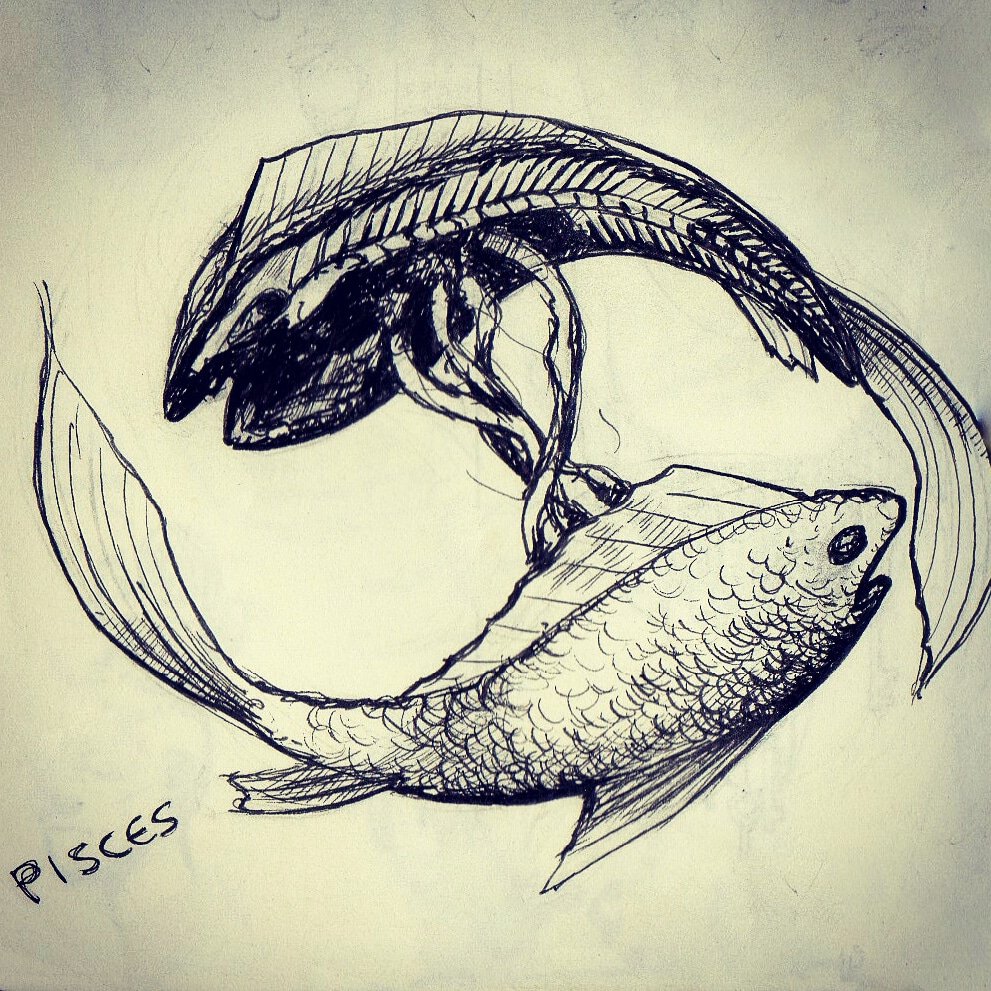 AdrinGiulio's tweet photo. creepy zodiac, Pisces
.
.
.
#star #starsign #horoscope #zodiac #pisces #fish #dead #monster #creature #creepy #horror #fantasy #sketch #doodle #drawing #art #ink #pen #bnw #graphicdesigner #digitalartist https://t.co/7qr0327Xsb
