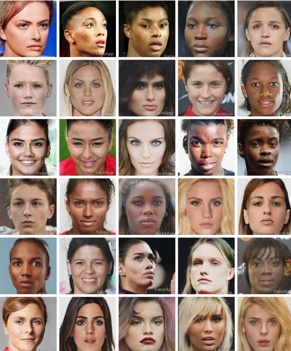 FACEAPP футболисты