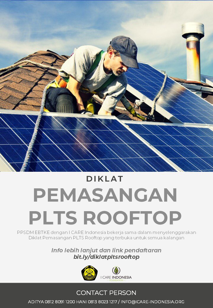 Daftar segera! bit.ly/diklatpltsroof…