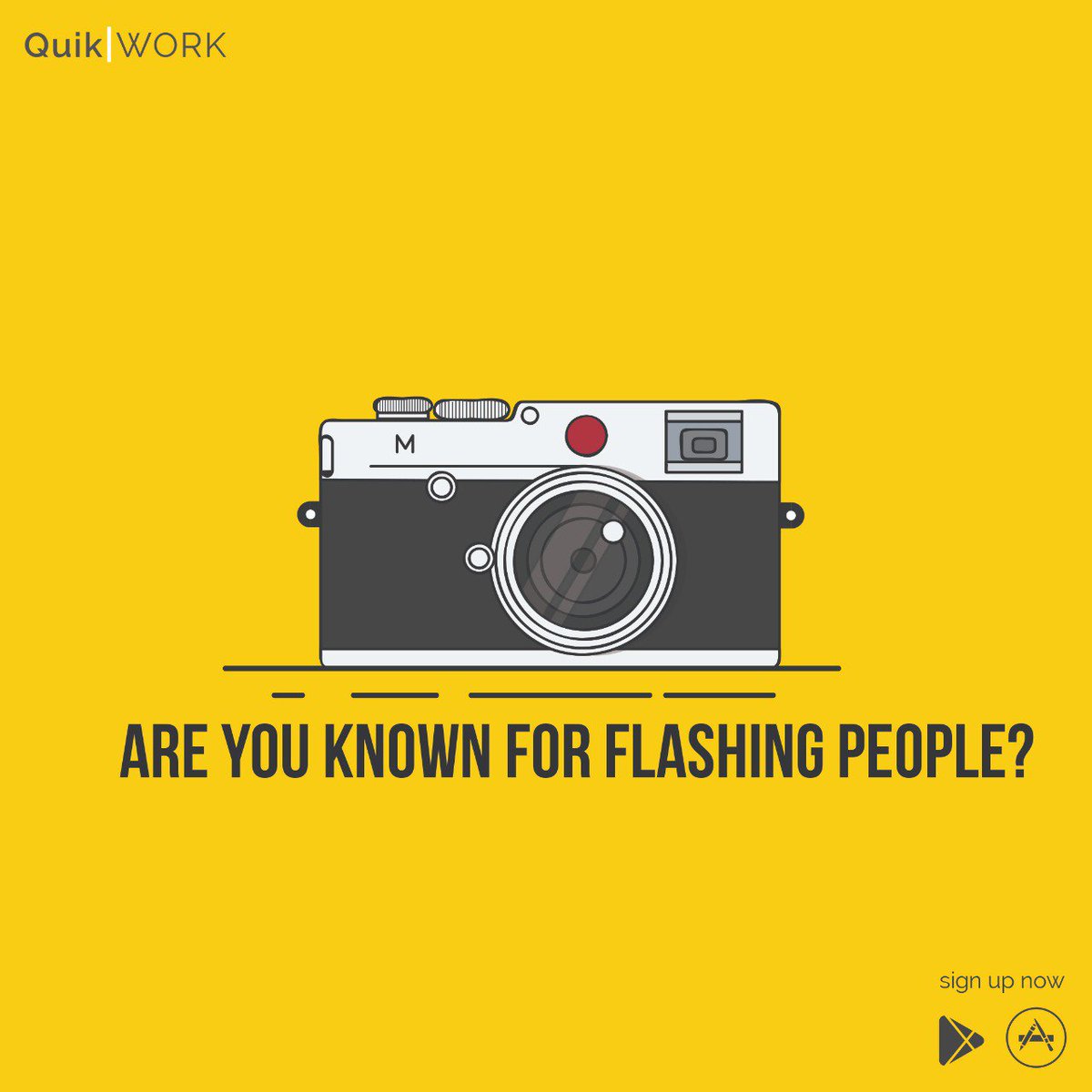 QuikWORK's tweet photo. Are you passionate about photography? Sign up for #QuikWORK today &amp; find short-term work! Now available on Play Store &amp; App Store.

#QuikWORK #LetsWORK #Photography #Photographers #UAEPhotographer #DubaiPhotographer #FreelancePhotographer #FreelancePhotography #PartTimeWork #UAE https://t.co/ghNpO2VXYC