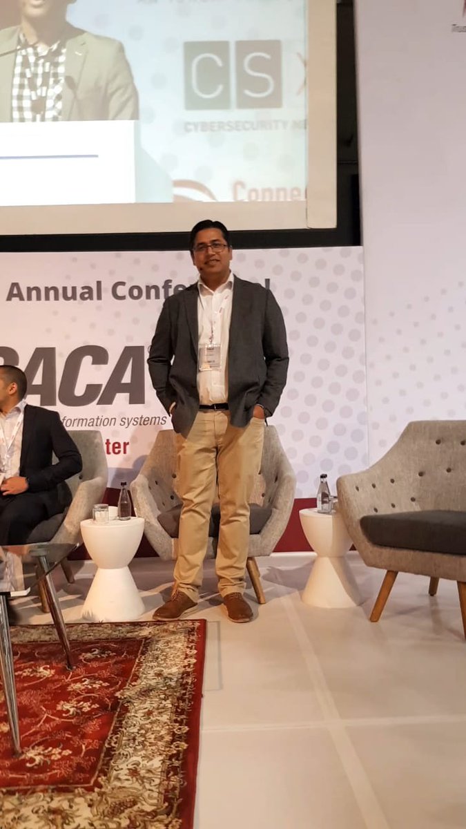 MicrosoftSA's tweet photo. Haseeb Abdul, our Global Black Belt is here at ISACA to help you understand #Blockchain technology and how you can use it for Business Development. #ISACAZACONF https://t.co/Sg46F8SLFA