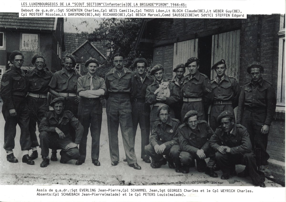 MNHMLux's tweet photo. Find out about the Luxembourgers in the "Scout Section" of #BrigadePiron β‘οΈhttps://t.co/3YuAUOTiDb
#WWII #WW2 #ScoutSection #Luxembourg #Military #History https://t.co/sAaO4IOvdp