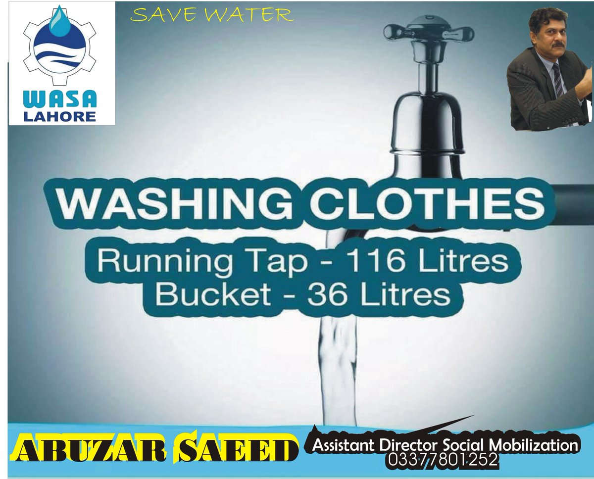 WasaSMTeam's tweet photo. #savewater #SaveLife #Waterconservation #WASALDA @WASA_Official @PSCAsafecities @EndWaterPoverty @charitywater @WaterAidUK #SAVELahore #SavePakistan @Lahore @USCGLahore https://t.co/8r5SsyEXMr