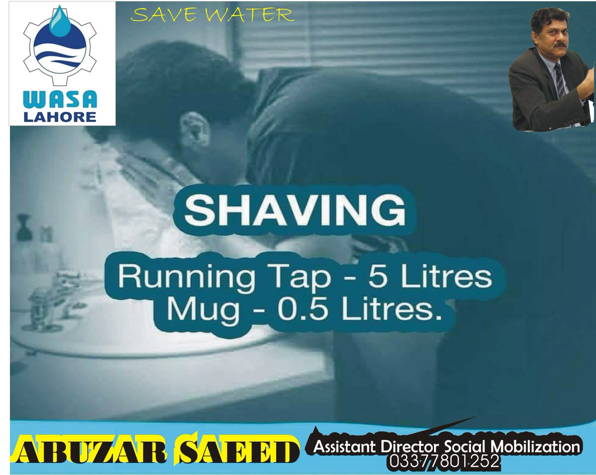 WasaSMTeam's tweet photo. #savewater #SaveLife #Waterconservation #WASALDA @WASA_Official @PSCAsafecities @EndWaterPoverty @charitywater @WaterAidUK #SAVELahore #SavePakistan @Lahore @USCGLahore https://t.co/sepT8Ismwx