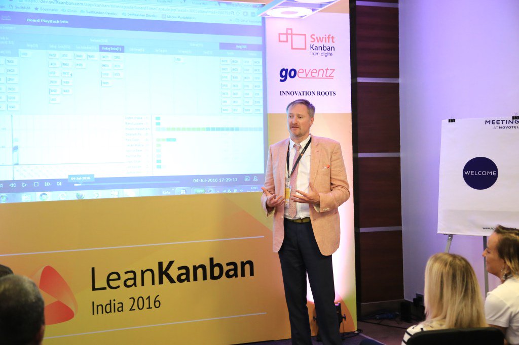 KanbanIndia's tweet photo. #Throwback to David J Anderson speaking on Creating Resilient Robust & Antifragile Organisations at Lean Kanban India 2016. #Speakers #Leankanban #Kanban #Agile #LKIN16 https://t.co/4PkU9ZHLq8 https://t.co/0YCp7u3i9e