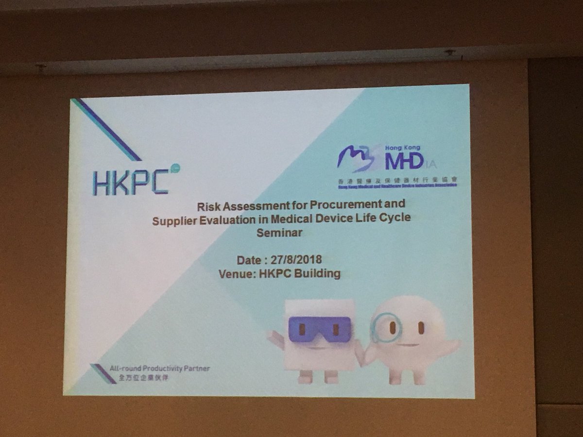 swee_ng's tweet photo. Seminar on risk assessment for procurement and supplier evaluation at @HKPC1967 #hkmhdia #hkpc https://t.co/YHgLdGfsMV