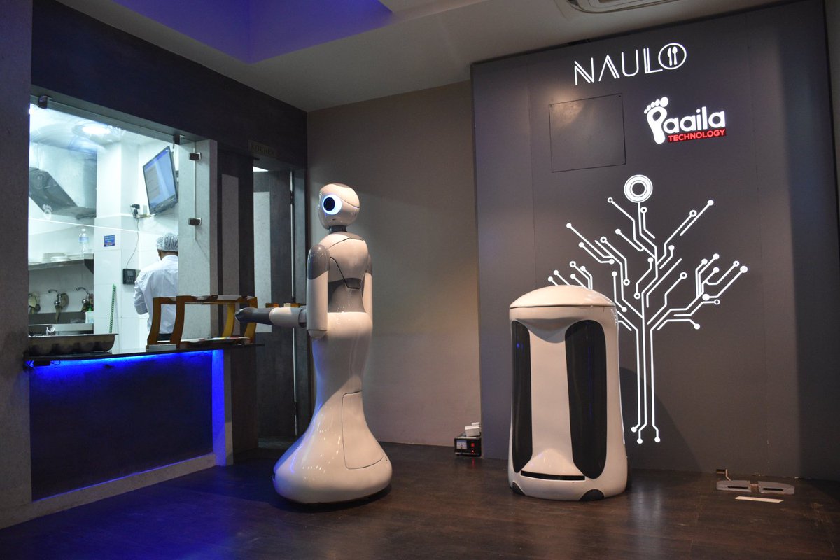 KoshiArun's tweet image. Paaila Technology Introduce first Robot Serving #Restaurant in #Nepal | Congrats Team @paailatech 👏
qwerit.com/fullnews/paail…
#PaailaTechnology #Robotics #startup #technology #AI #MadeInNepal #ArtificialIntelligence #MachineLearning #DeepLearning #NLP #Naulo