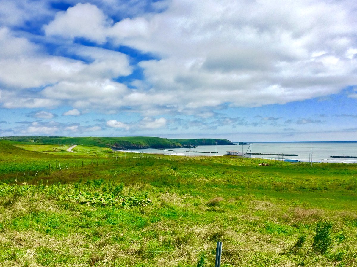 つっちー 今日撮った写真をちょっといい感じにしました 北太平洋シーサイドラインは観光客もライダーも全然いなくて穴場です