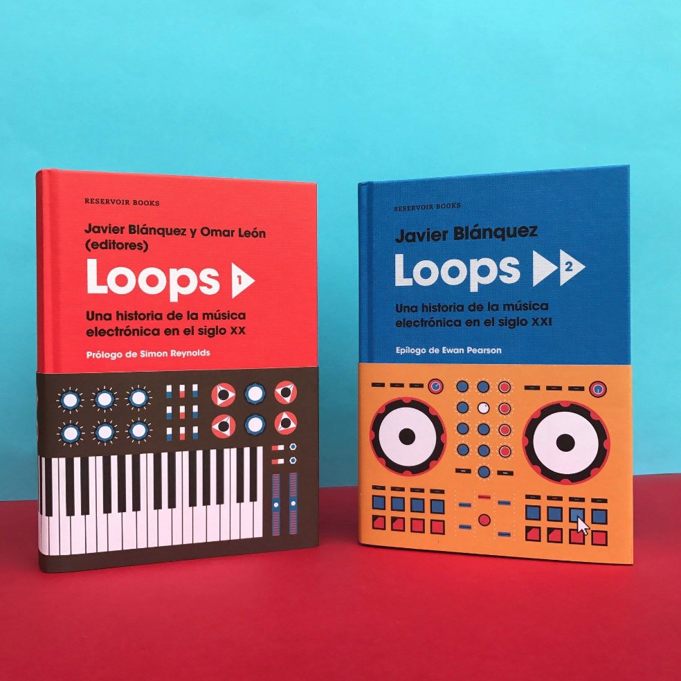 ReservoirBooks's tweet photo. 🎛️La música electrónica ya tiene su Biblia gracias a #Loops1 y #Loops2 de @javierblanquez. Un repaso minucioso de los estilos sonoros de los dos últimos siglos. Ya podéis tener en vuestras manos estas dos obras definitivas en el ámbito electrónico🎶https://t.co/Wf9DtwzHkG https://t.co/izxY13cIOr