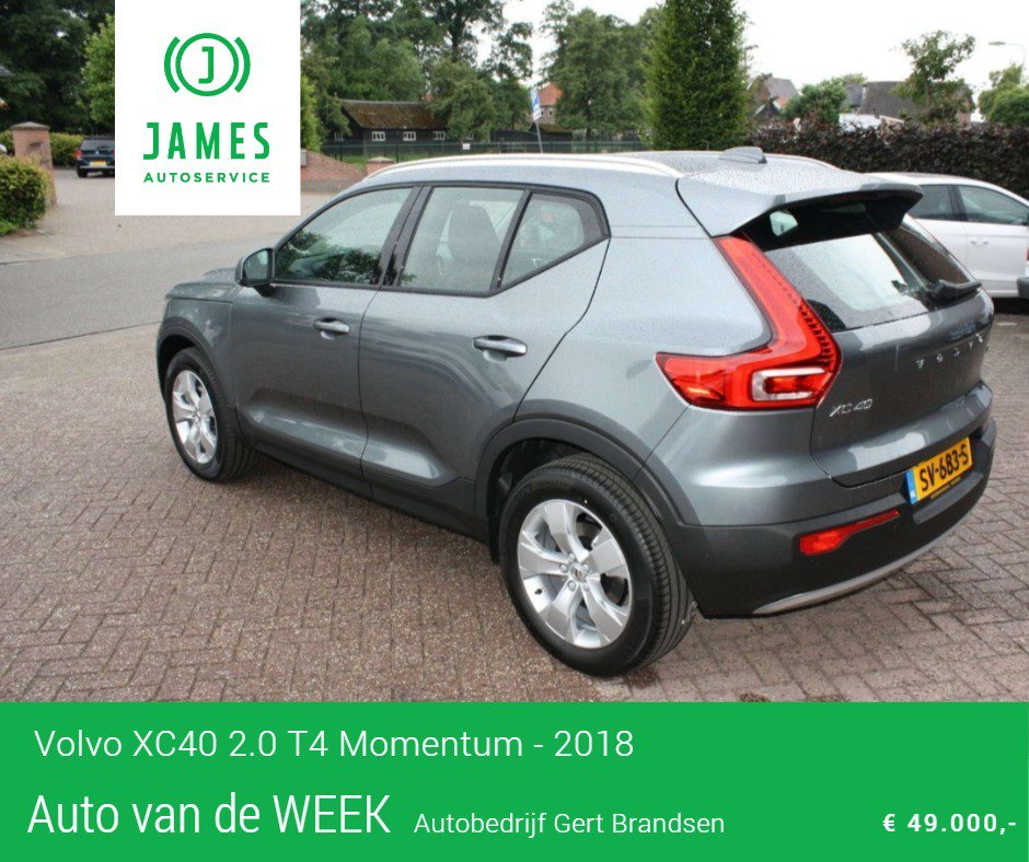 Deze spiksplinternieuwe #Volvo XC40 staat klaar bij Autobedrijf Gert Brandsen om direct mee weg te rijden. Instappen en rijden maar met deze fijn rijdende #automaat. Of bekijk hem eerst even via goo.gl/2K3Jrp #nieuweauto met #veelopties