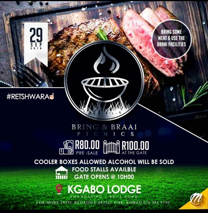 AobakweMushi's tweet photo. #BringAndBraaiPicnics
On:๐ 29/09/2018
Venue: Kgabo Lodge,Brits Road, PTA North
For Tickets๐๐ Contact:
083 265 8188 @Reokay
076 385 9750 Romeo
Come Through and Chill...๐ฅ๐ฆ๐๐๐
#PitoriGigGuide
#MondayMotivation https://t.co/RvEjeRKpw1