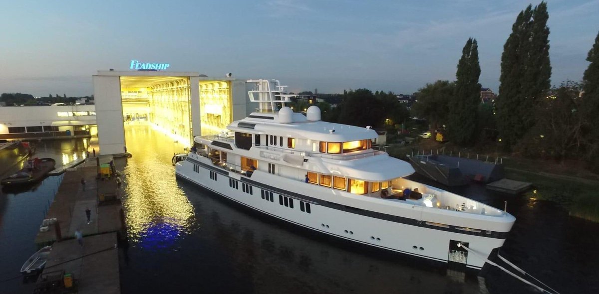 The latest Feadship is an ice classed yacht. Click here for more information: buff.ly/2LjpT9M
#feadship #yacht #yachting 
<a href="/Feadship/">Feadship</a>